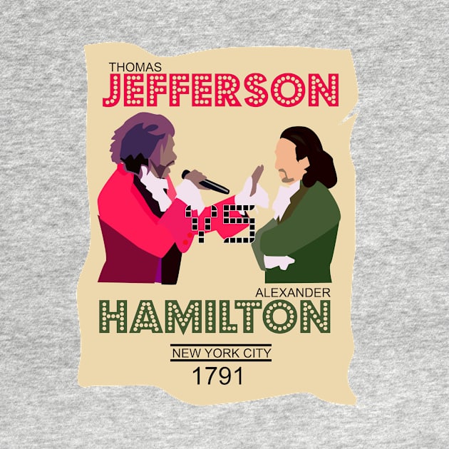 Jefferson VS Hamilton. Epic Rap Battles by HeardUWereDead